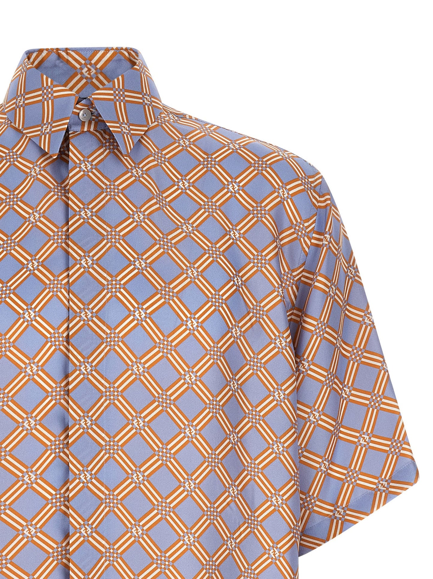 Fendi Net Shirt — Blue