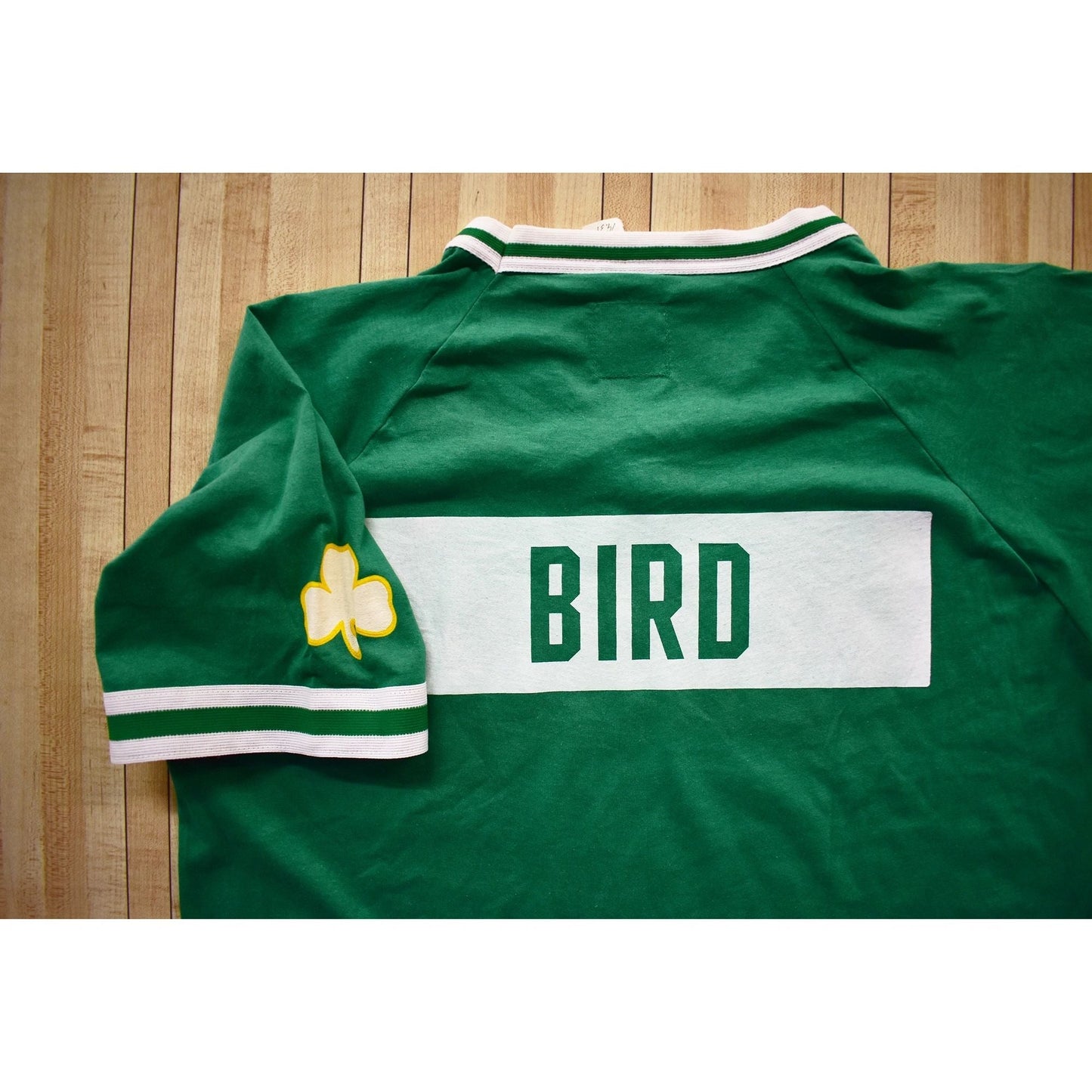 Custom "Name" Sand Knit Boston Celtics 80's Warm-up; New XXL