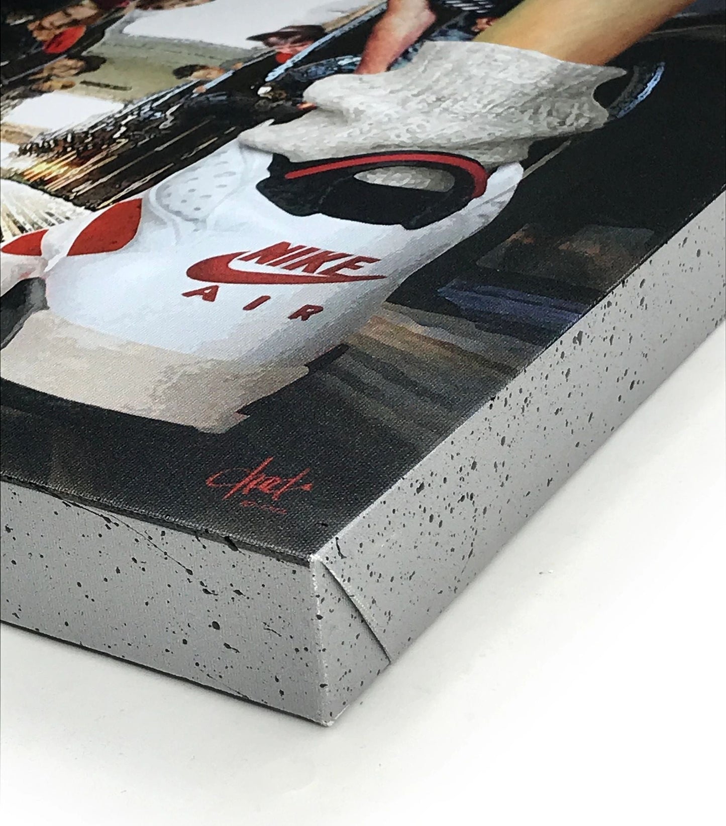 Nike Air Jordan 6 VI "School Memories" Canvas Artwork