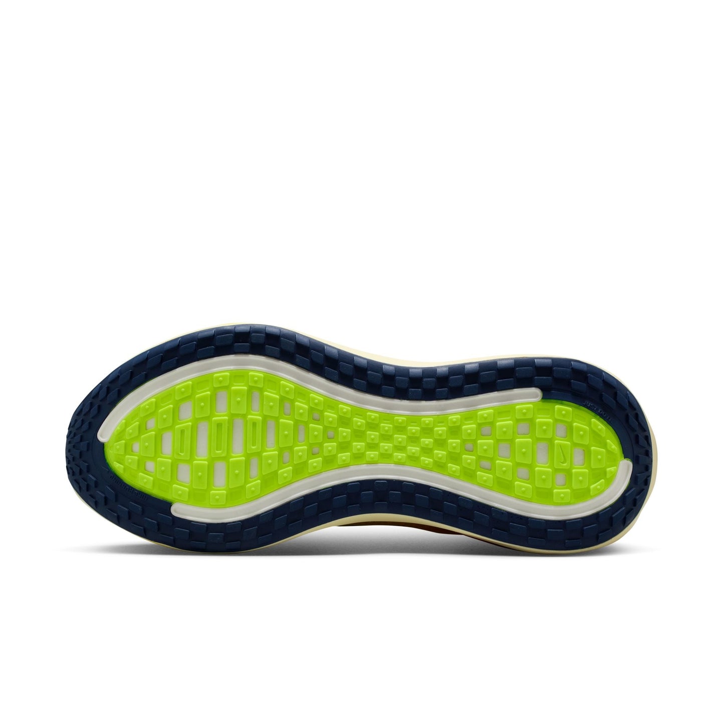 Nike Vomero Plus Men's Running Shoes - Citron Pulse/Alabaster/Laser Orange/Blue Void
