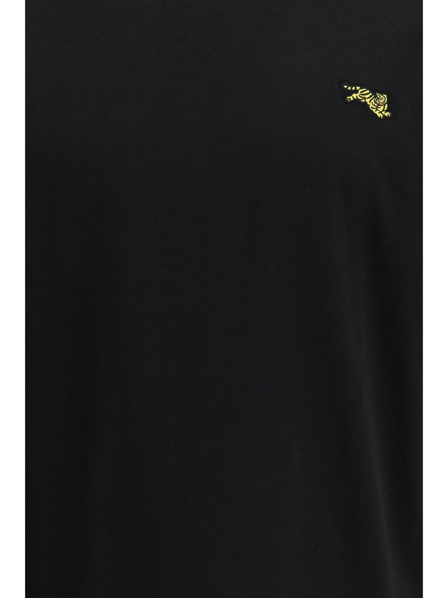 Kenzo Jumping Tiger Embroidered T-Shirt — Black