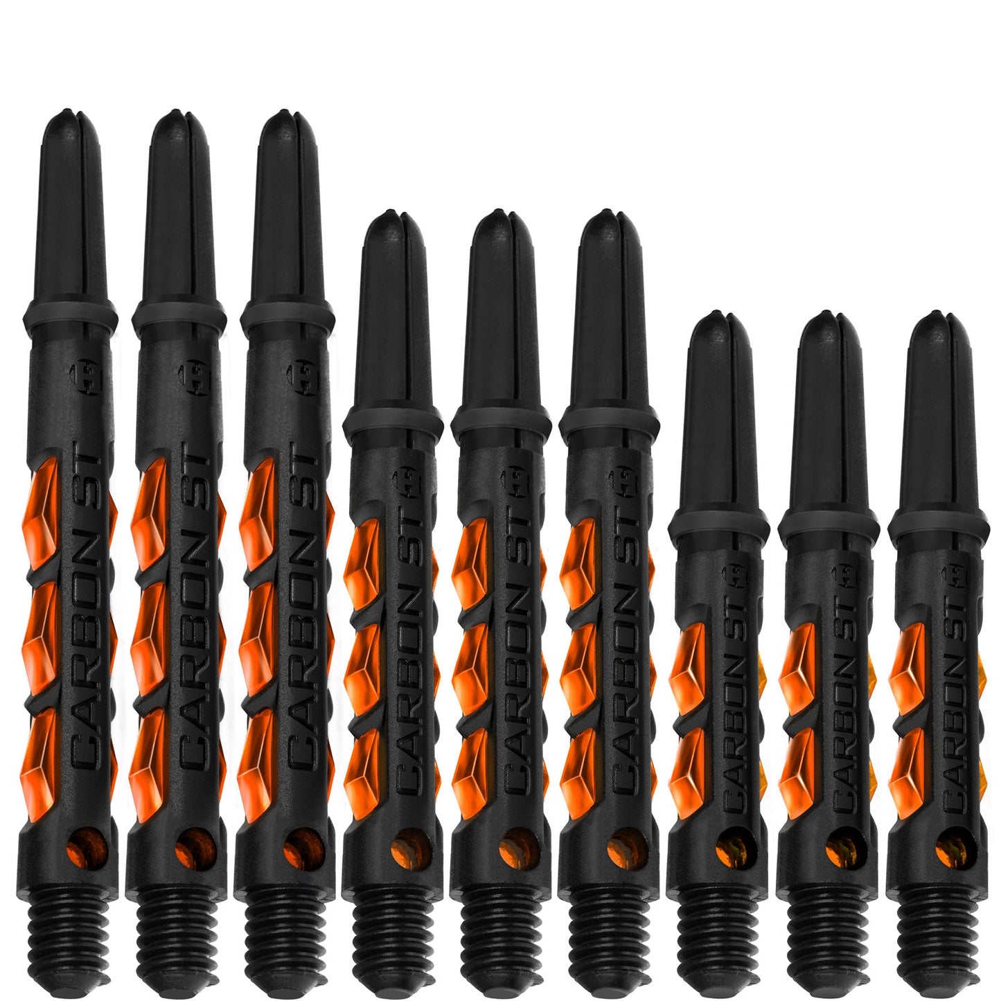 HARROWS - CARBON ST - Ring Lock Shafts - ORANGE