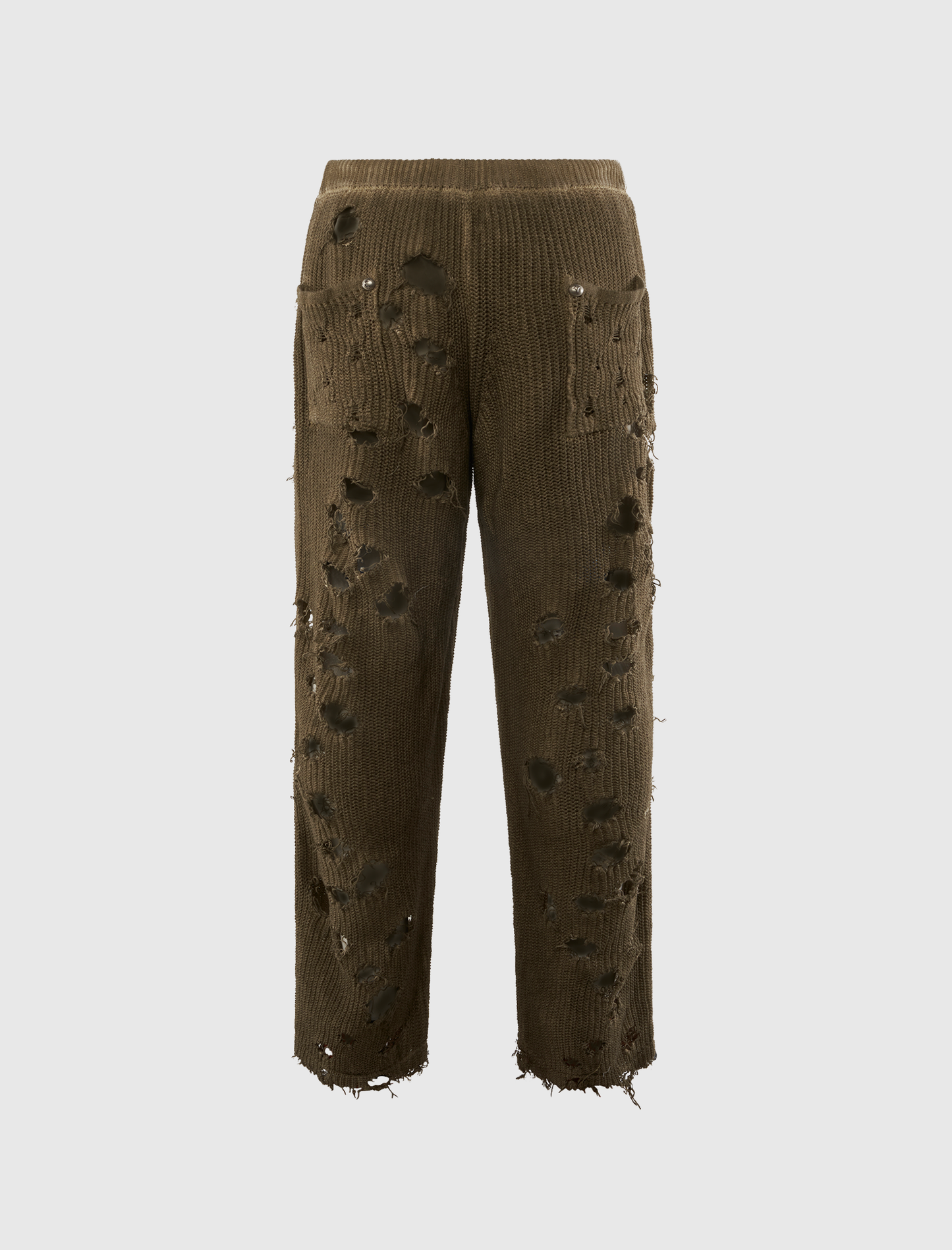 TC DESTROYED KNIT PANTS