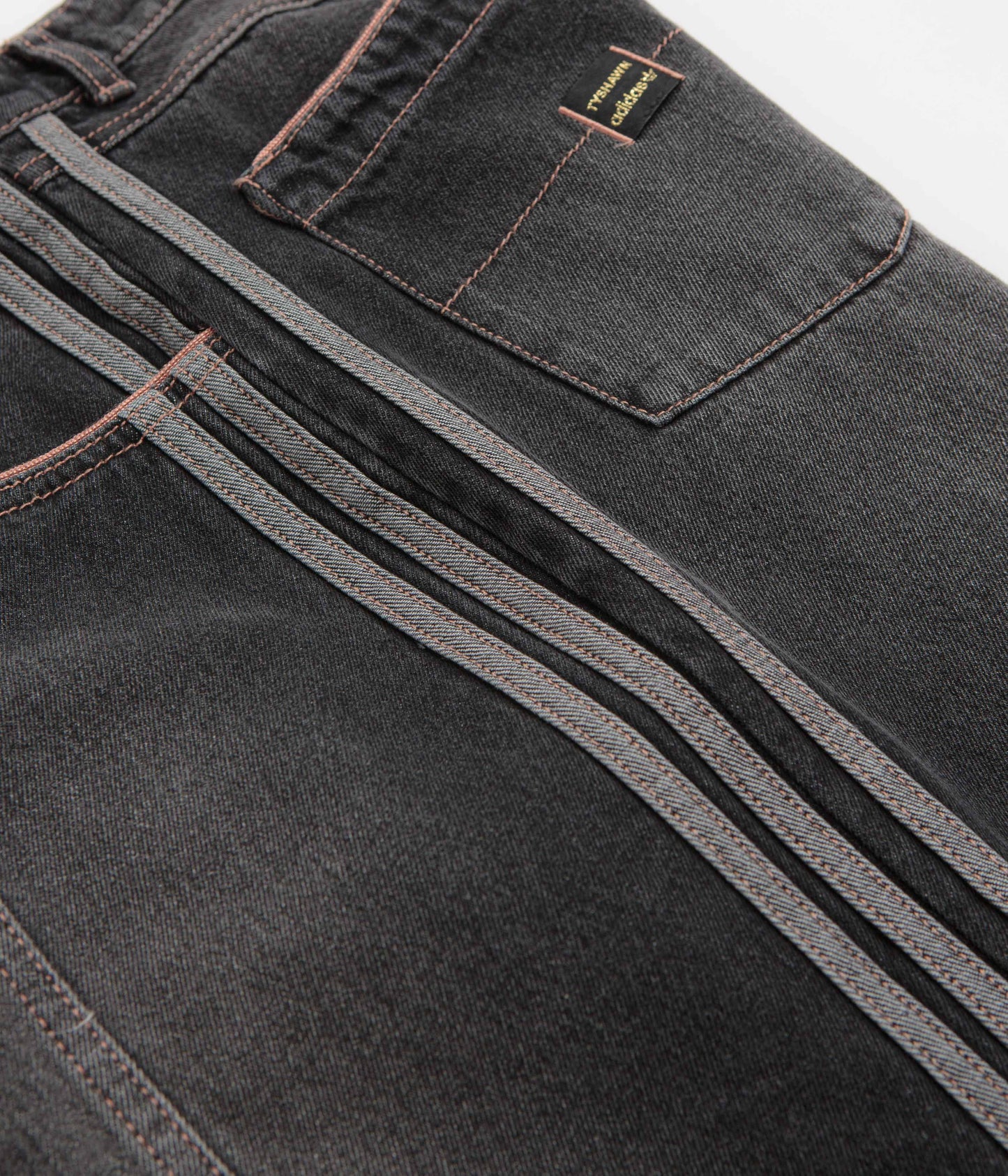 Adidas Tyshawn Denim Shorts - Black