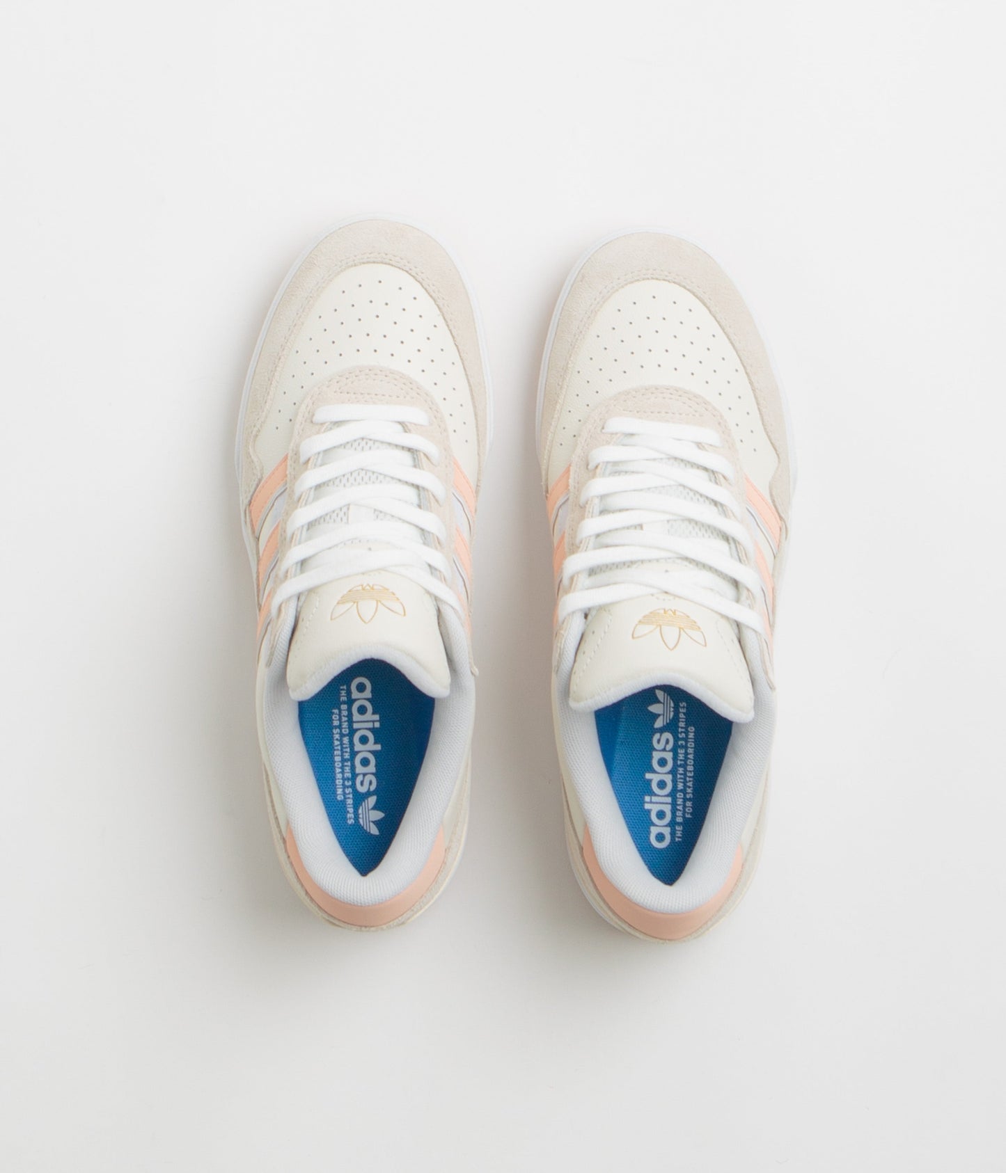 Adidas Tyshawn II Shoes - Wonder White / Powder Coral / Off White