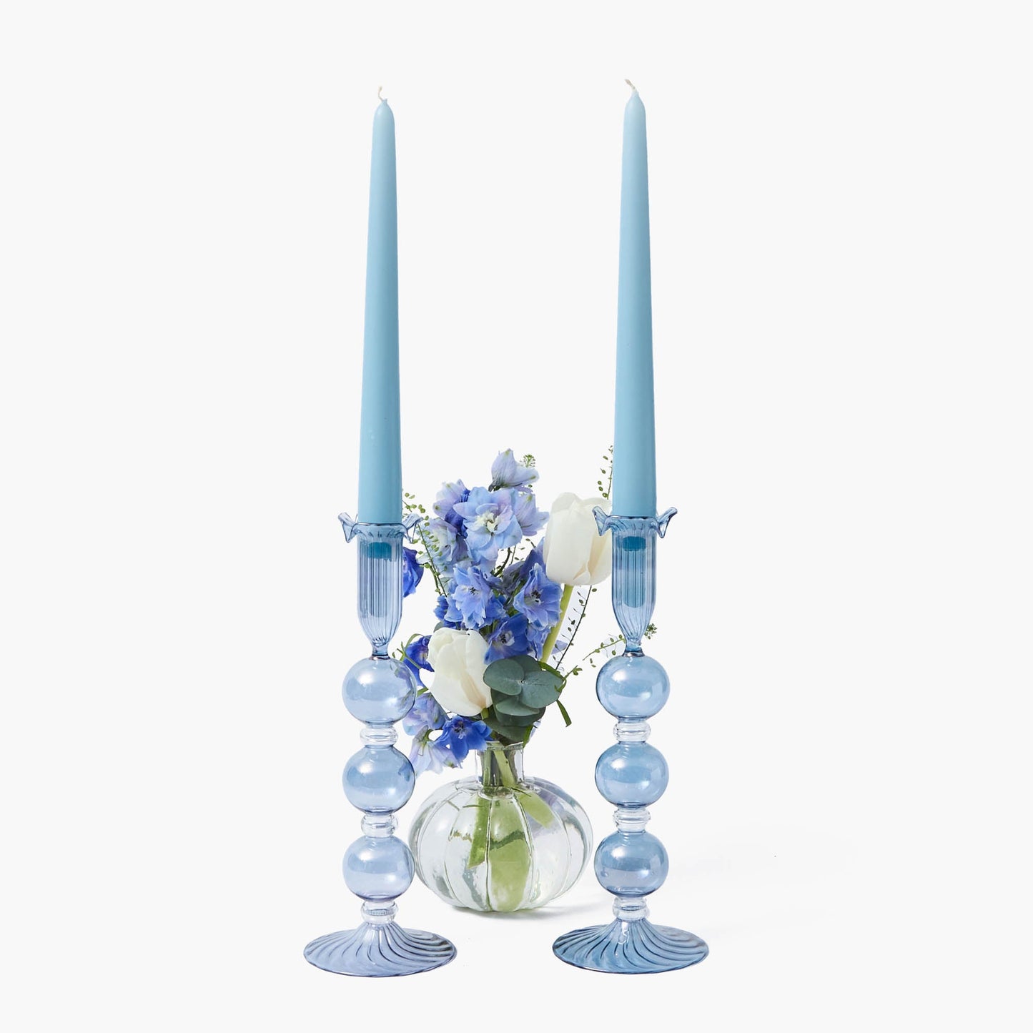 Eden Blue Candle Set