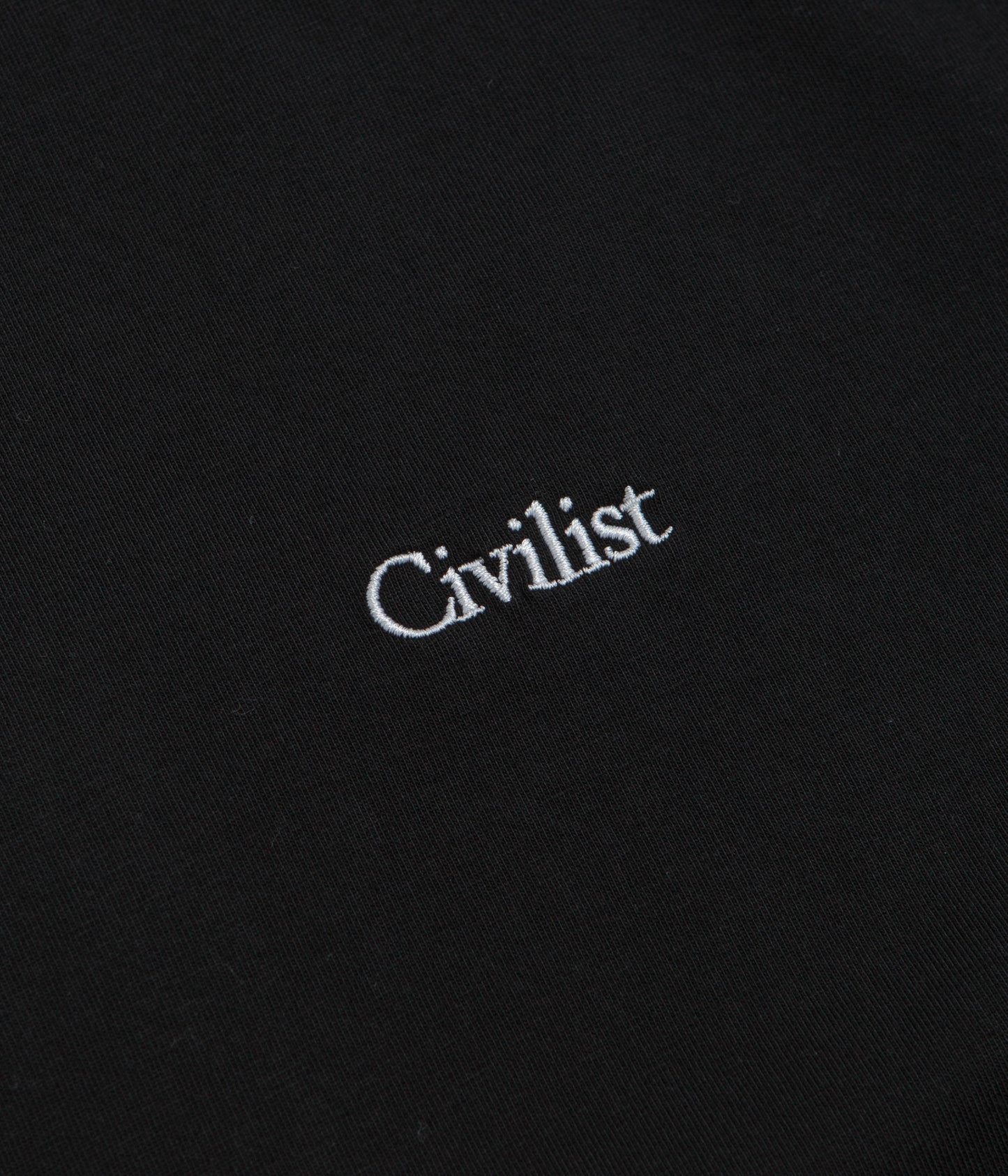 Civilist Mini Logo T-Shirt - Black