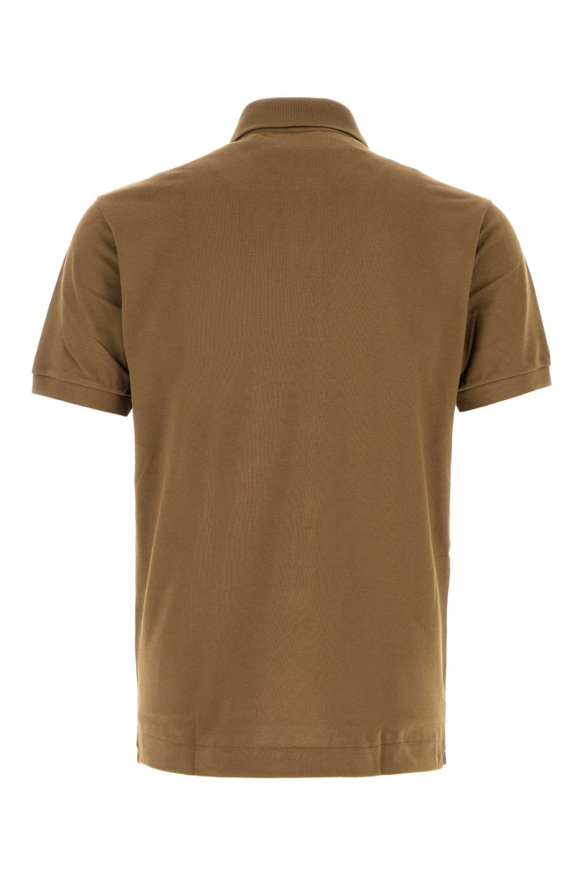 Lacoste Classic Piquet Polo Shirt — Beige