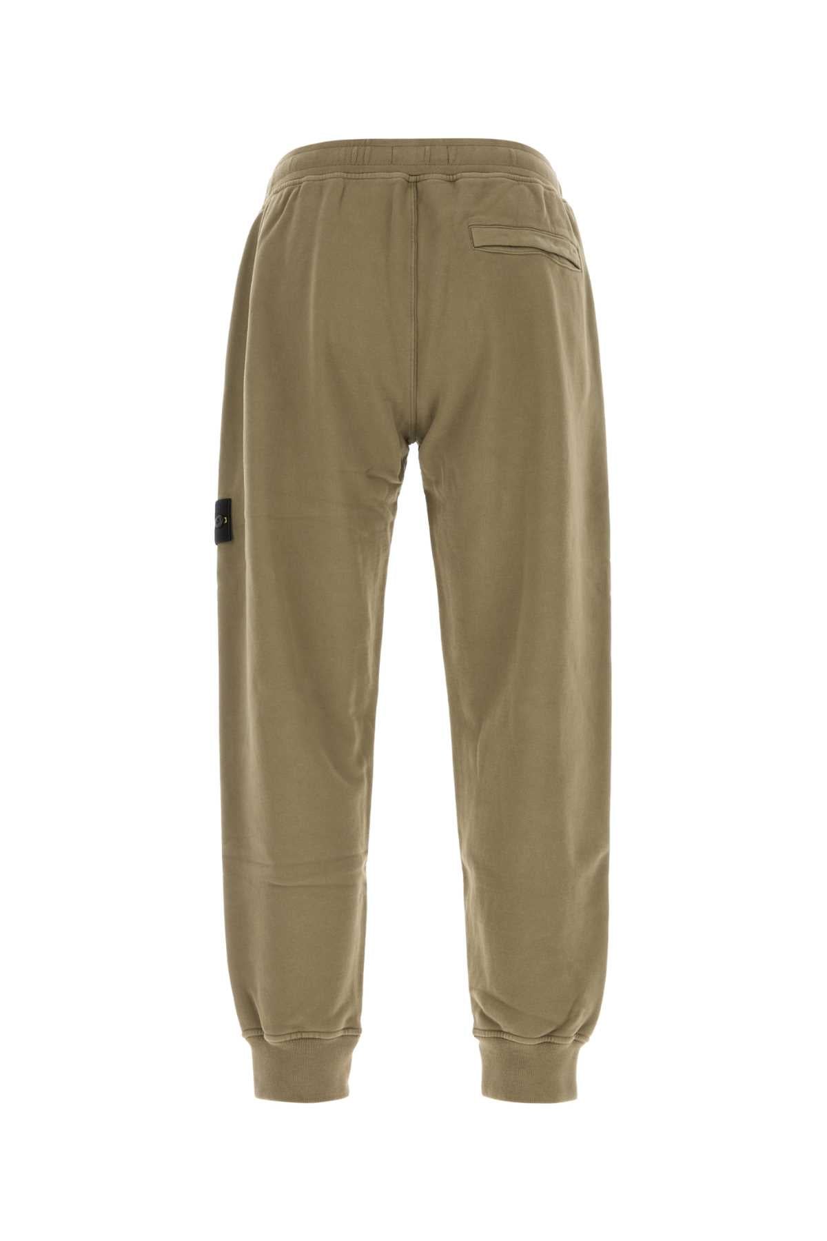 Stone Island Bottoms Joggers — Green