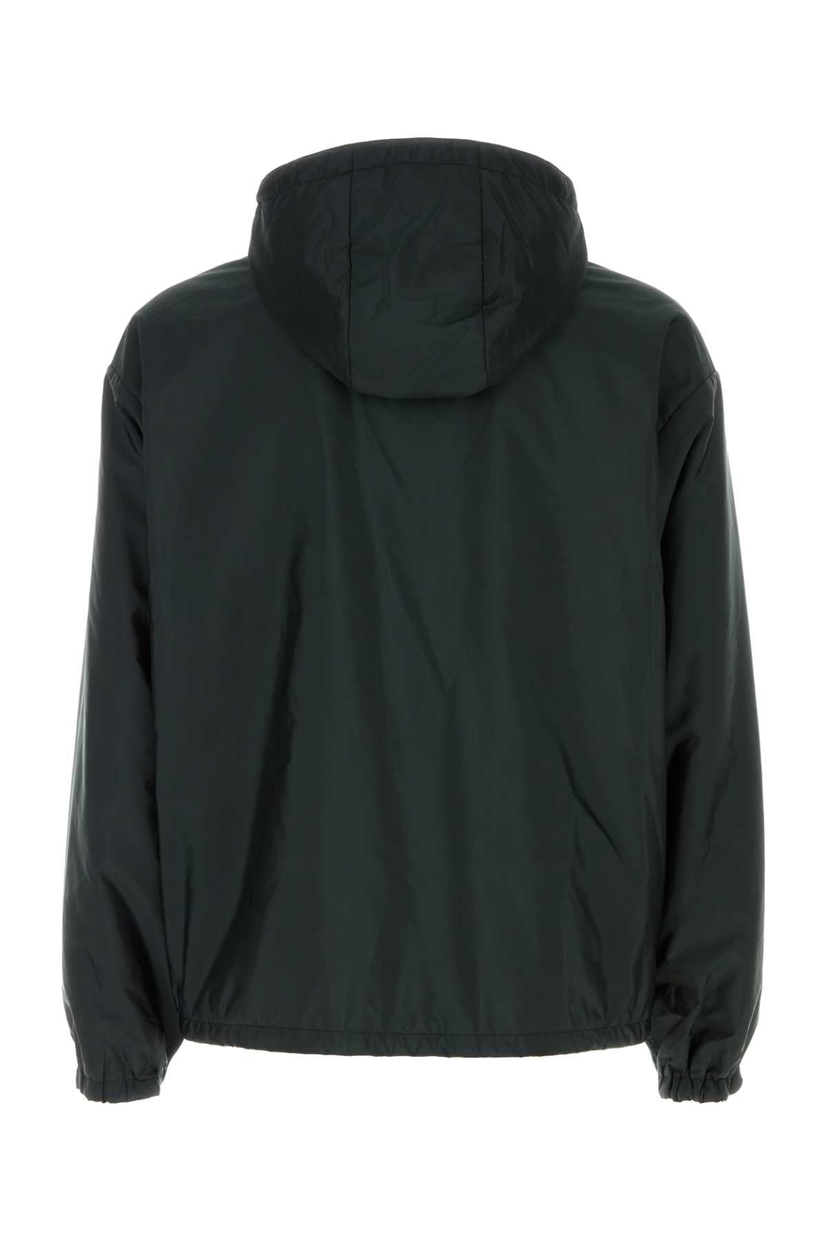 Prada Re-Nylon Reversible Down Jacket — Black