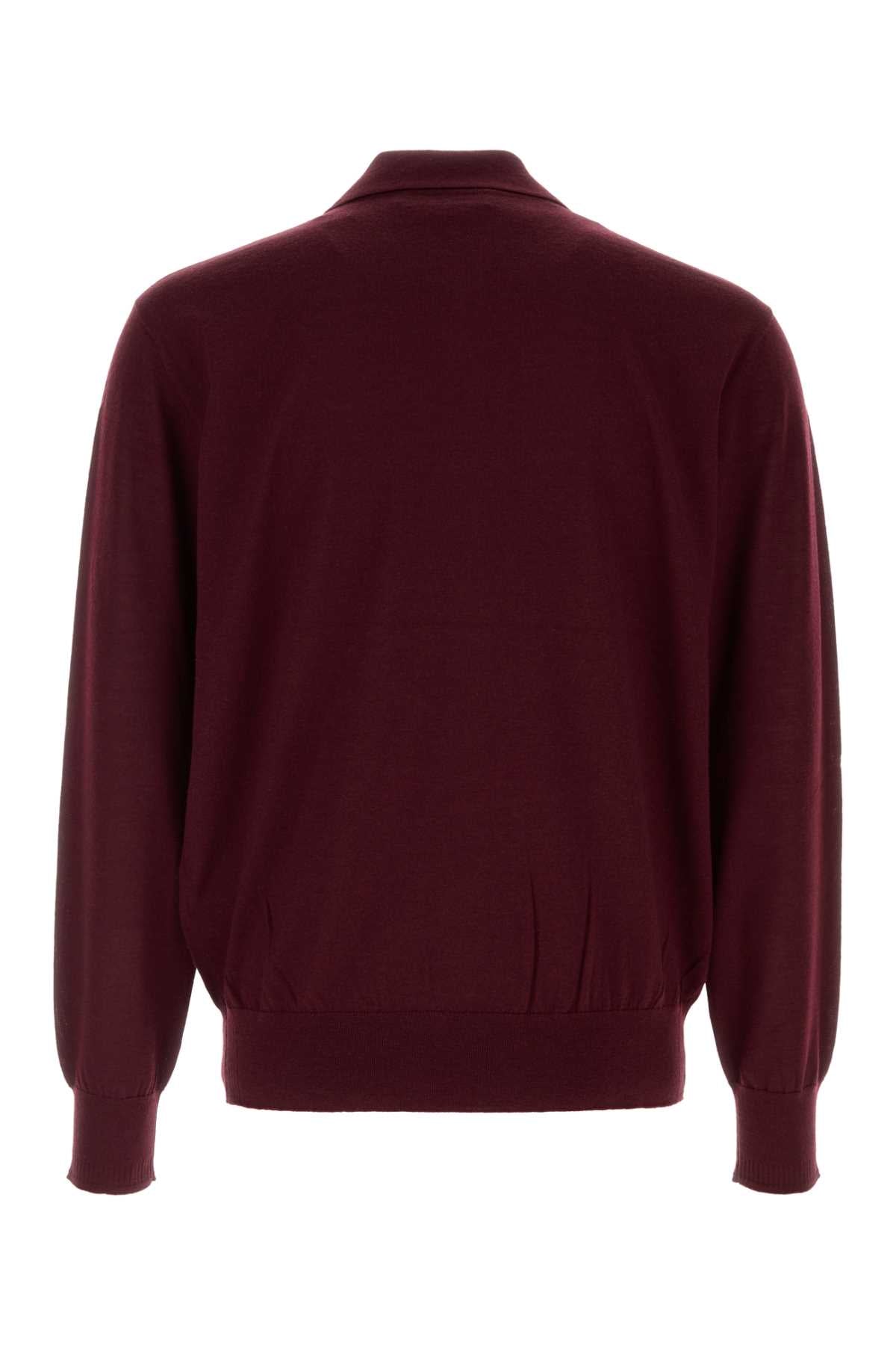 Dries Van Noten Muano Sweater — Wine