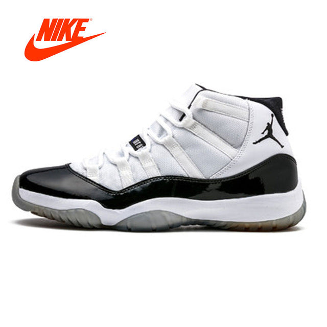 Original New Arrival Authentic NIKE Air Jordan 11 Retro Legend Blue AJ11 Mens Basketball Shoes