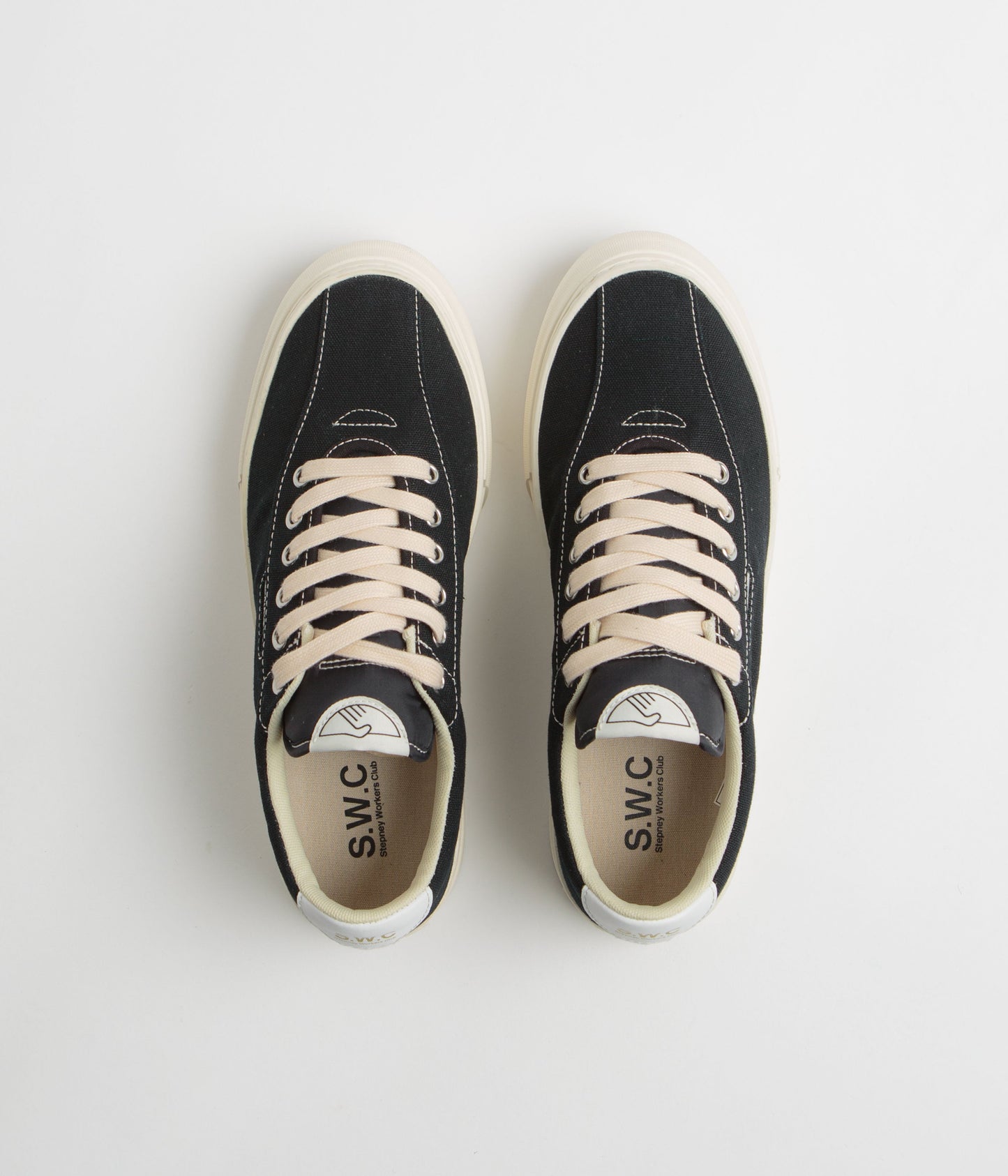 Stepney Workers Club Dellow 02 Cup Canvas Shoes - Black