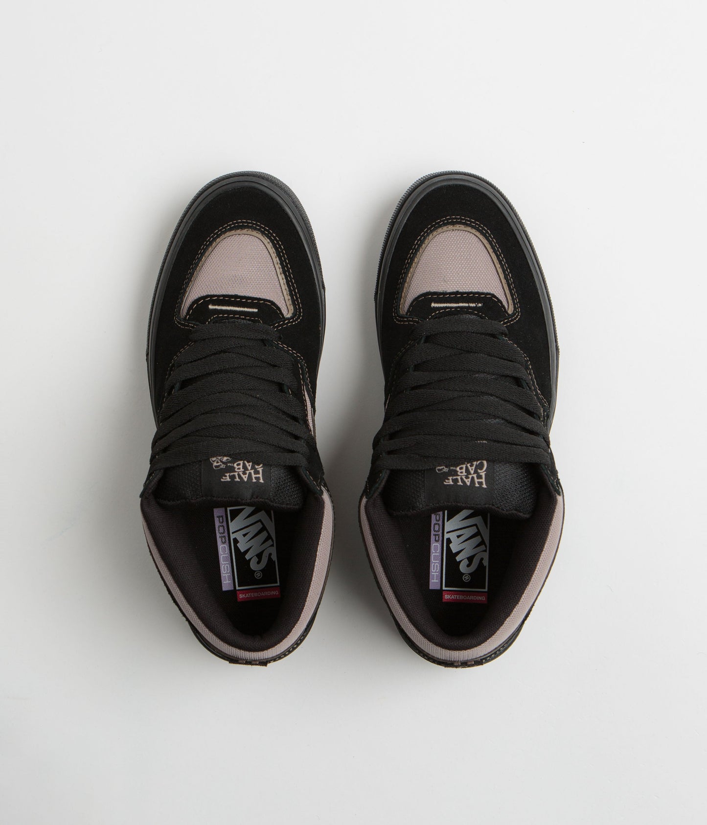 Vans Skate Half Cab Wafflecup Shoes - Black / Peyote
