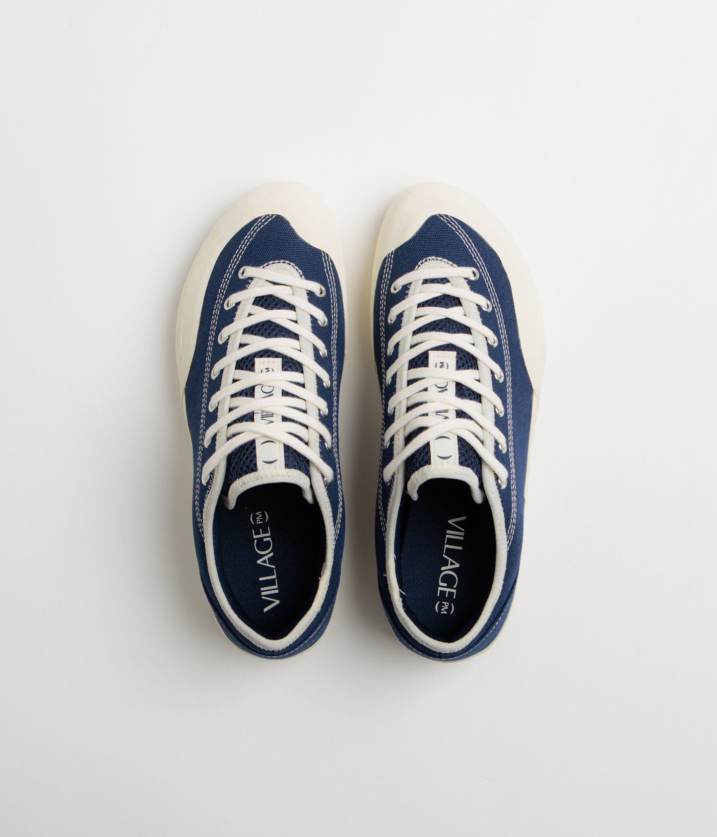 Village PM 1.30 PM Canvas Shoes - Navy / Whisper White