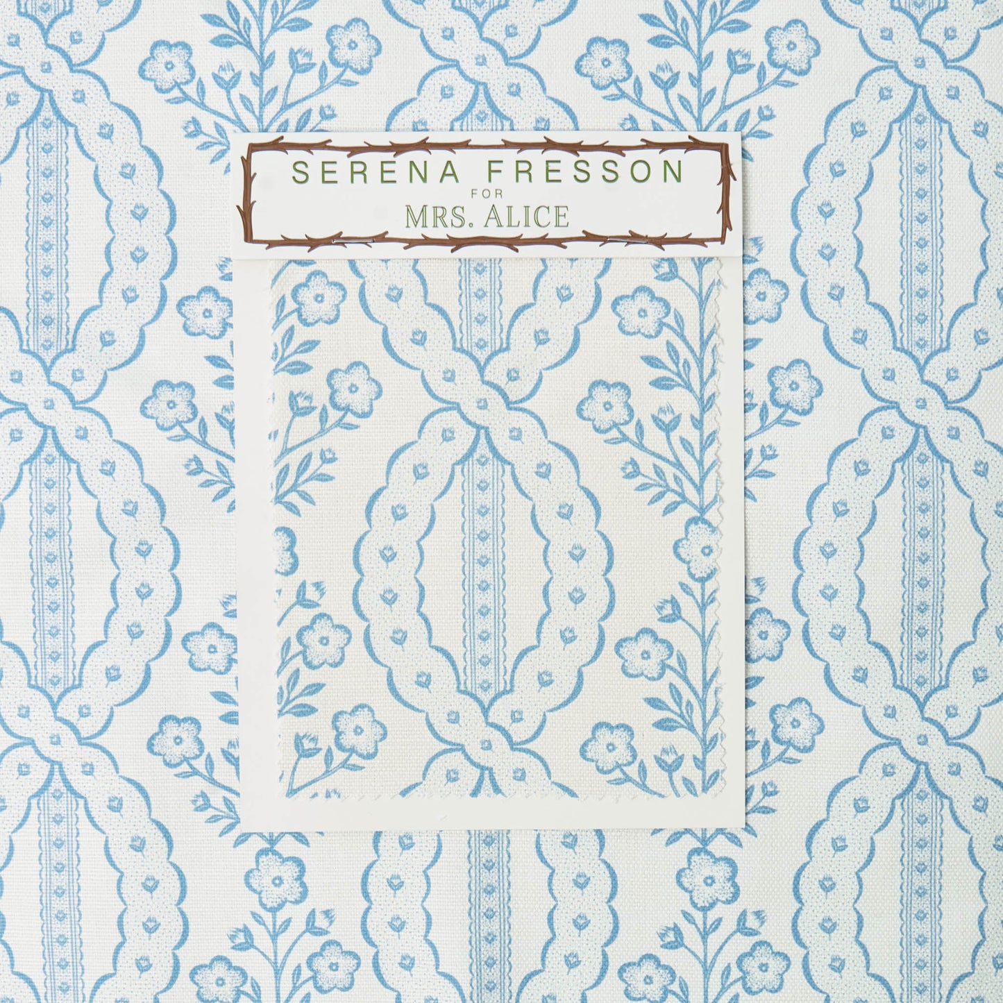 Blue Sybil Fabric