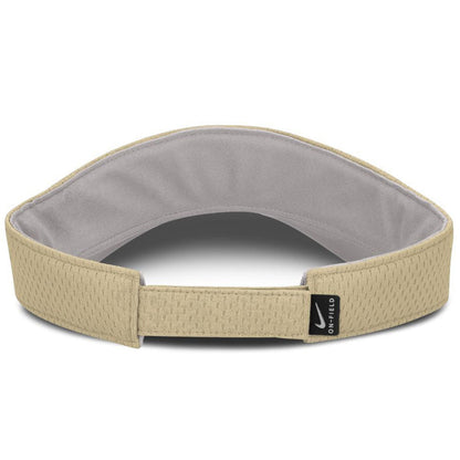 Nike Spear/Interlocking FS Logo Adjustable Softball Ace Visor - Gold