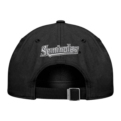 Nike Men's Interlocking FS/Seminoles Adjustable Club Primetime Hat - Black