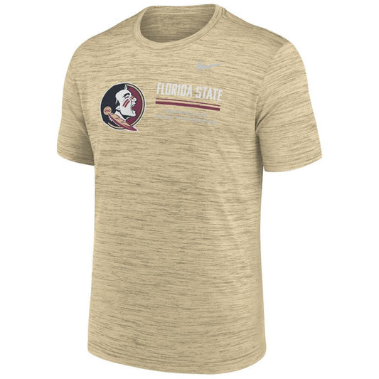 Nike Men's Florida State Design Short-sleeve Dri-fit Legend T-shirt - Gold