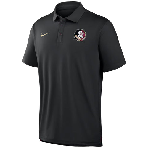 Nike Men's Seminole Logo Dri-fit Tour Polo - Black
