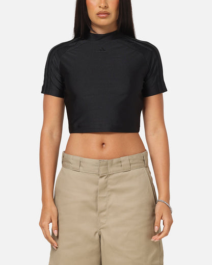 Adidas Women's Teamgeist Adicolor Baby T-Shirt Black