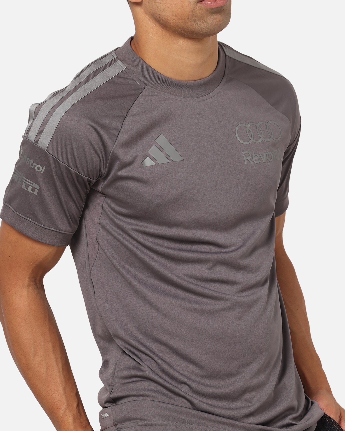 Adidas Audi Revolut F1 Team Driver Replica T-Shirt Grey