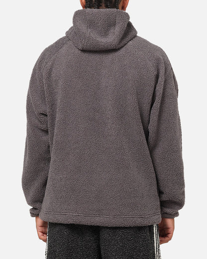 Adidas Fleece Teamgeist 1/4 Zip Hoodie Black