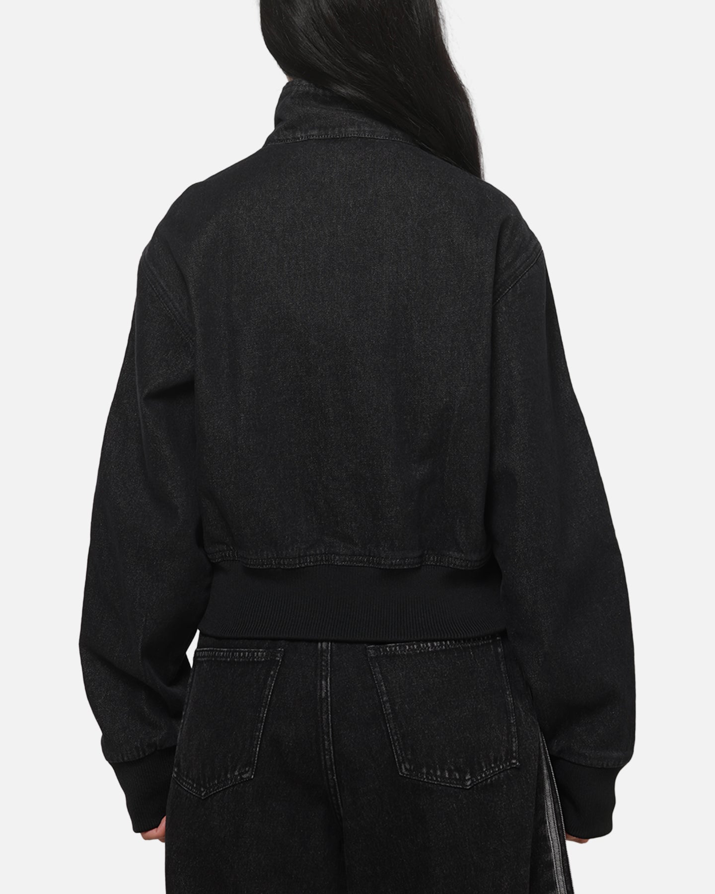 Adidas Women's Firebird Denim Track Jacket True Black