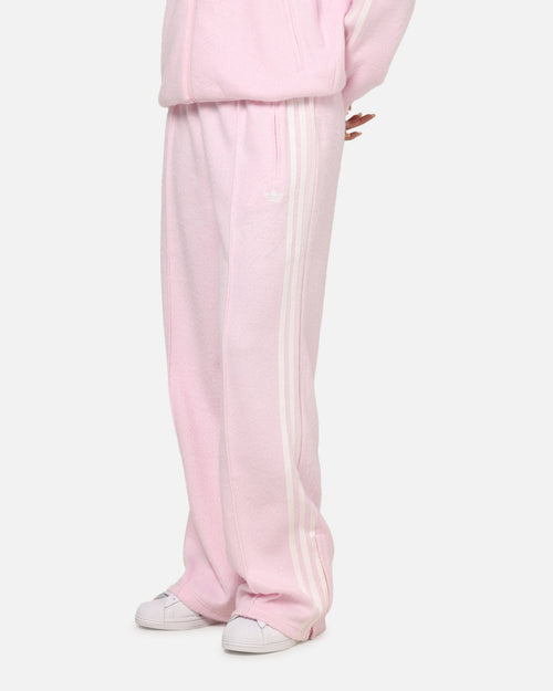 Adidas Women's Mohair Firebird Track Pants Clear Pink