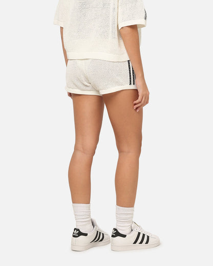 Adidas Women's Crochet Shorts White/Black