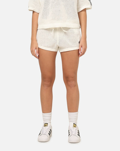 Adidas Women's Crochet Shorts White/Black