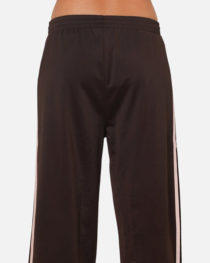 Adidas Women's Firebird Loose Track Pants Brown/Pink