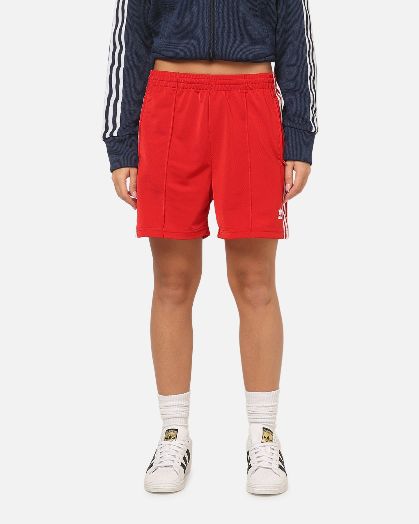 Adidas Women's Firebird Classic Shorts Better Scarlet