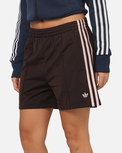 Adidas Women's Firebird Classic Shorts Brown/Pink