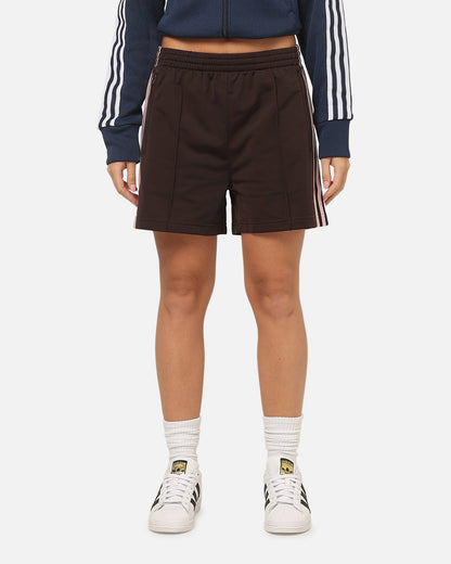 Adidas Women's Firebird Classic Shorts Brown/Pink