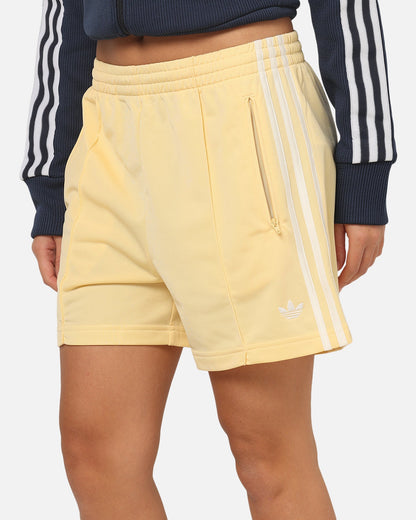 Adidas Women's Firebird Classic Shorts Yellow