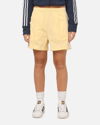 Adidas Women's Firebird Classic Shorts Yellow