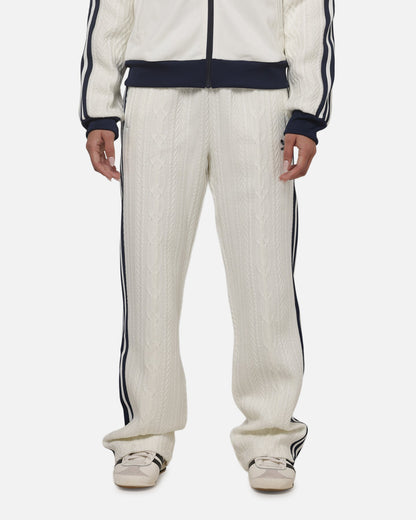Adidas Women's Knit Classic Track Trousers Off White