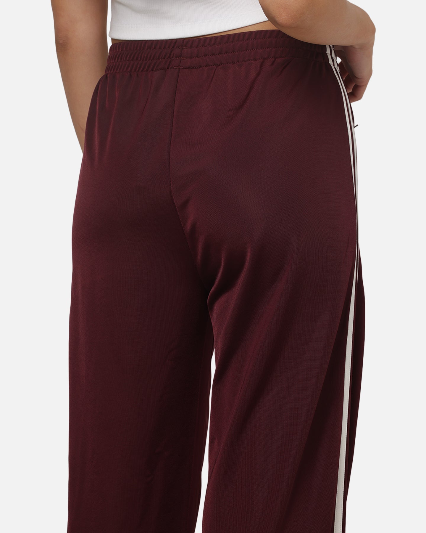 Adidas Women's Firebird Trackpants Maroon/Cream