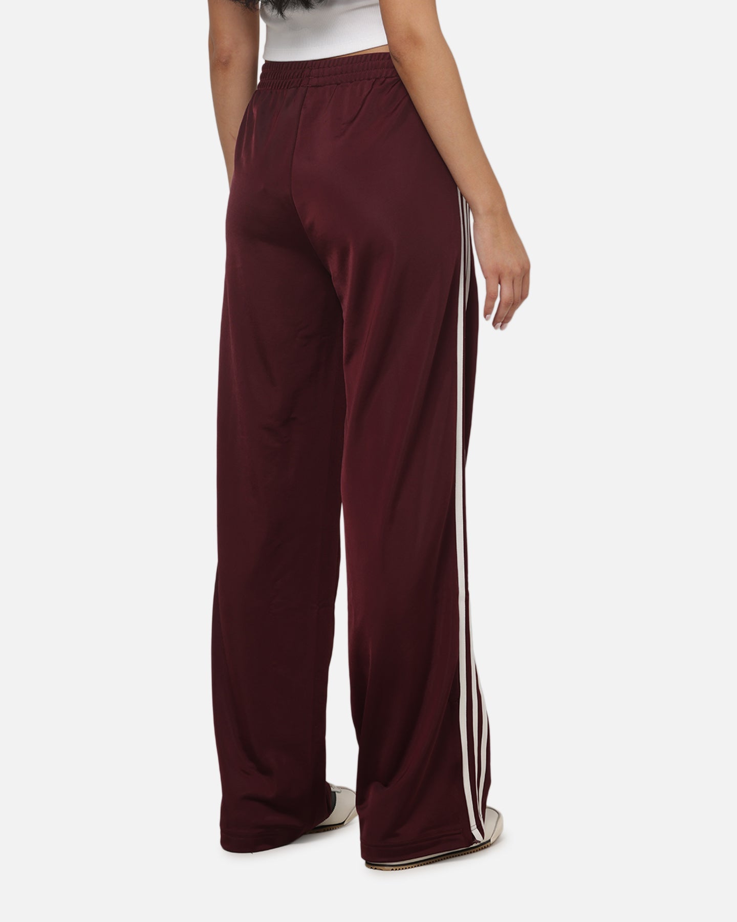 Adidas Women's Firebird Trackpants Maroon/Cream