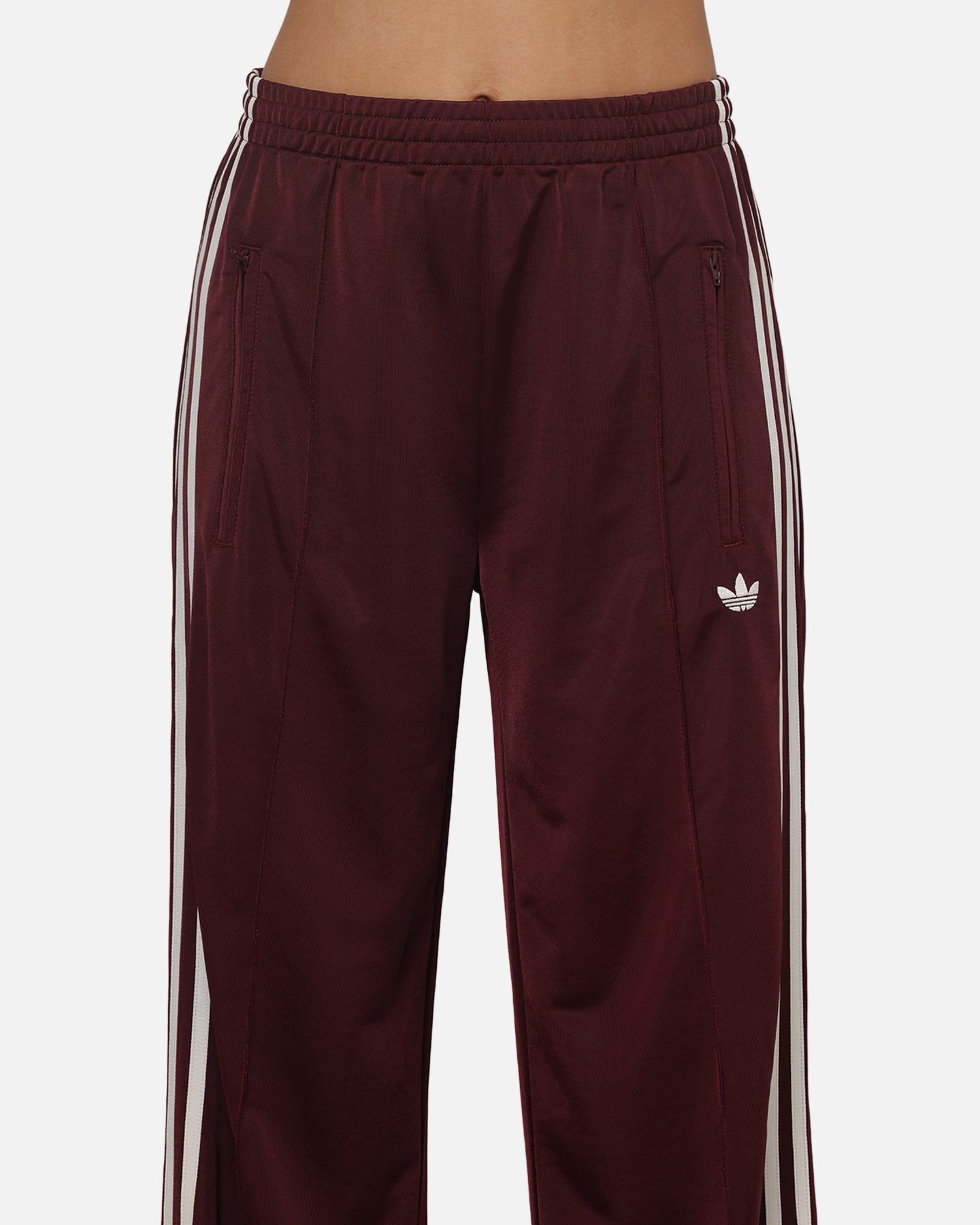 Adidas Women's Firebird Trackpants Maroon/Cream