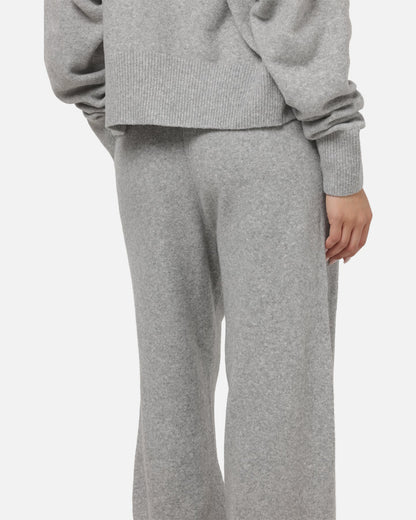 Adidas Women's Essentials Knit Pants Medium Grey Heather