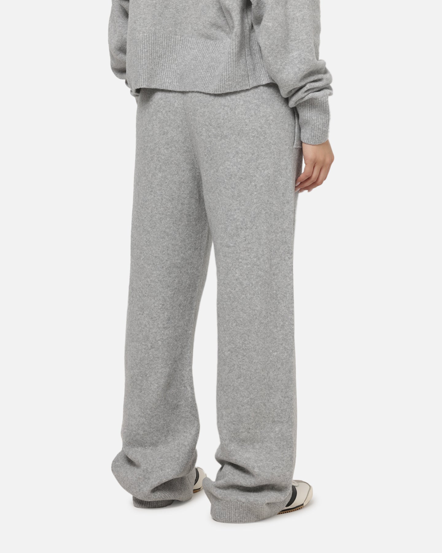 Adidas Women's Essentials Knit Pants Medium Grey Heather