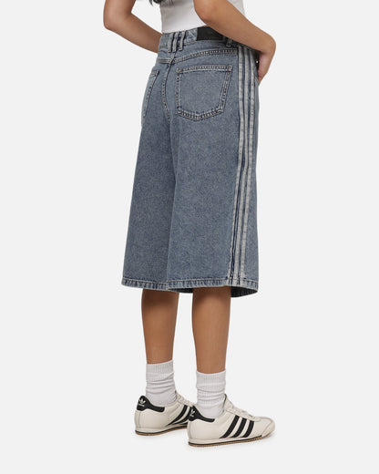 Adidas Women's Jorts Worn Blue