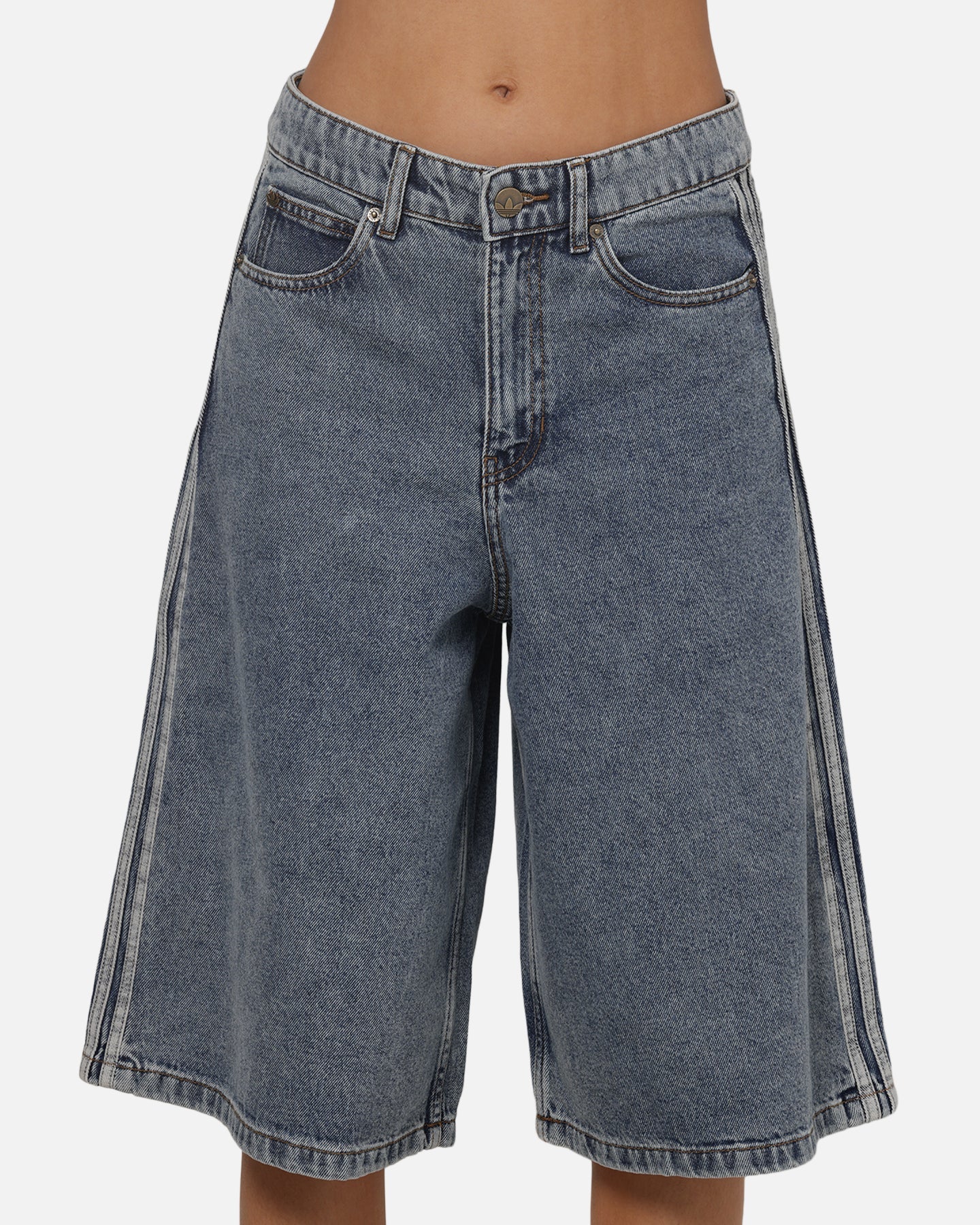Adidas Women's Jorts Worn Blue