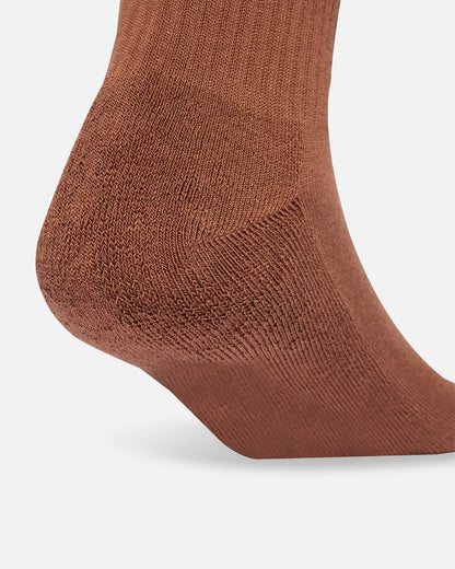 Adidas Trefoil Cushioned Crew Socks 6 Pack Cream