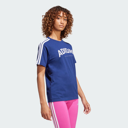Women's adidas Lounge Soft-Side Graphic Tee