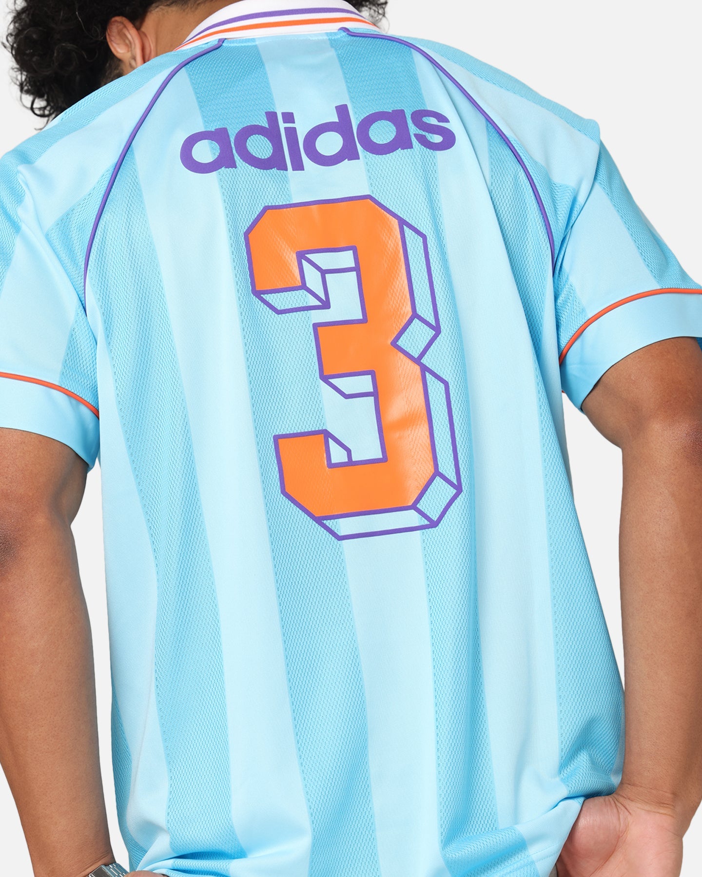 Adidas Jacquard Jersey Cyan