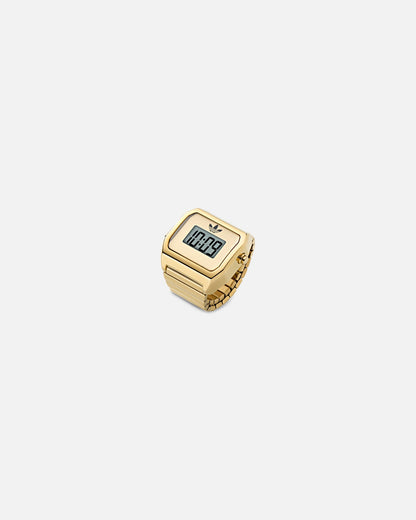 Adidas Digital Two Ring Watch Gold