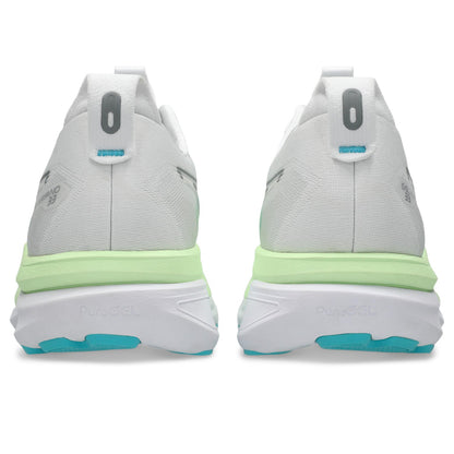 Asics Gel-Kayano 33 Men's - White/Energy Aqua